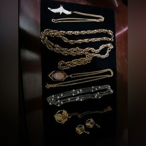 Lot of costume jewelry